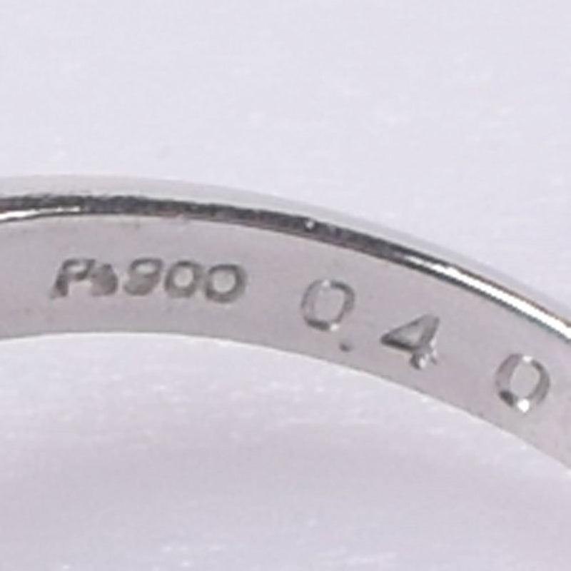10号 リング・指輪 Pt900プラチナ×エメラルド×ダイヤモンド E0.40 D0.25刻印 約5.4g レディースSAランク – KYOTO  NISHIKINO