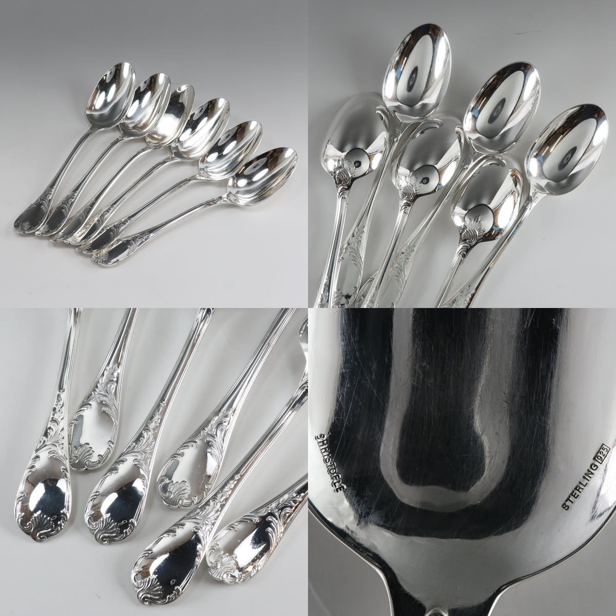 Christofle】クリストフル パール テーブルフォーク 20cm