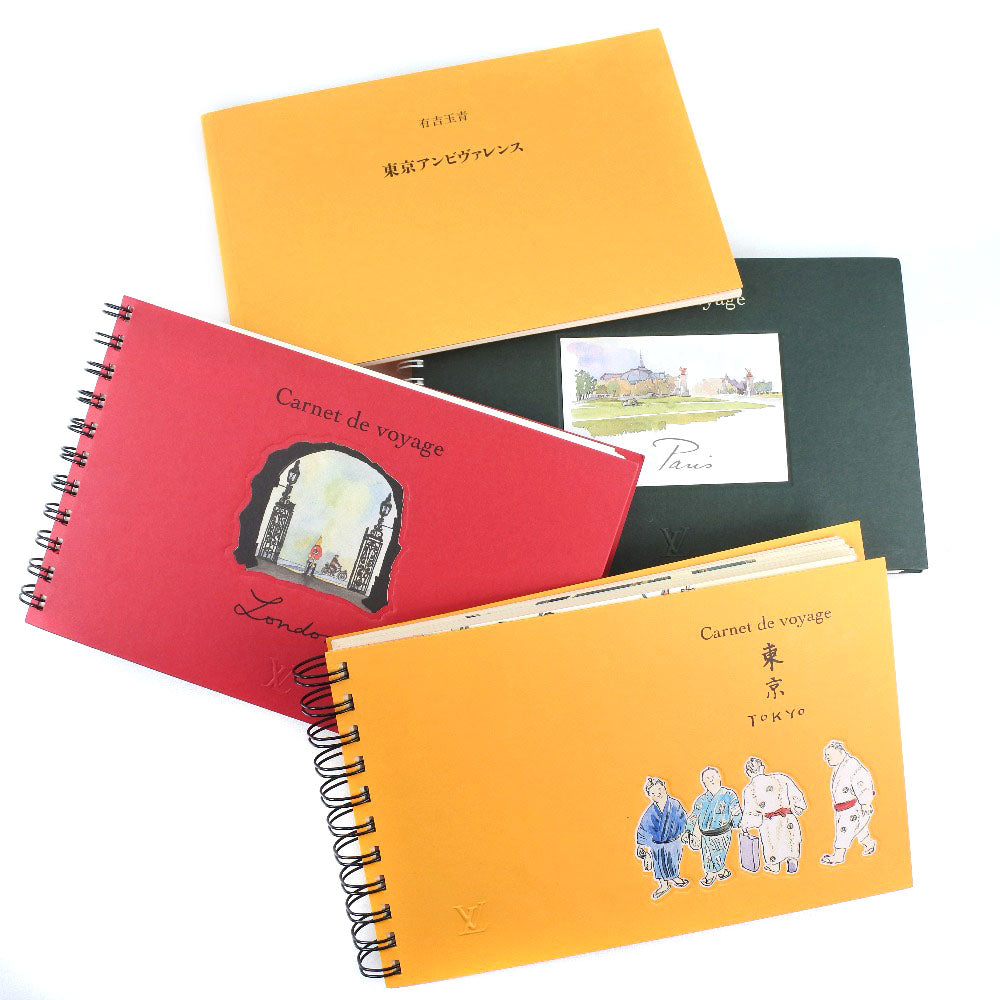 [Louis Vuitton] Louis Vuitton , Carnet de Voyage Other miscellaneous goods  , Notebook 3 book set CARNET de Voyage Unisex S rank