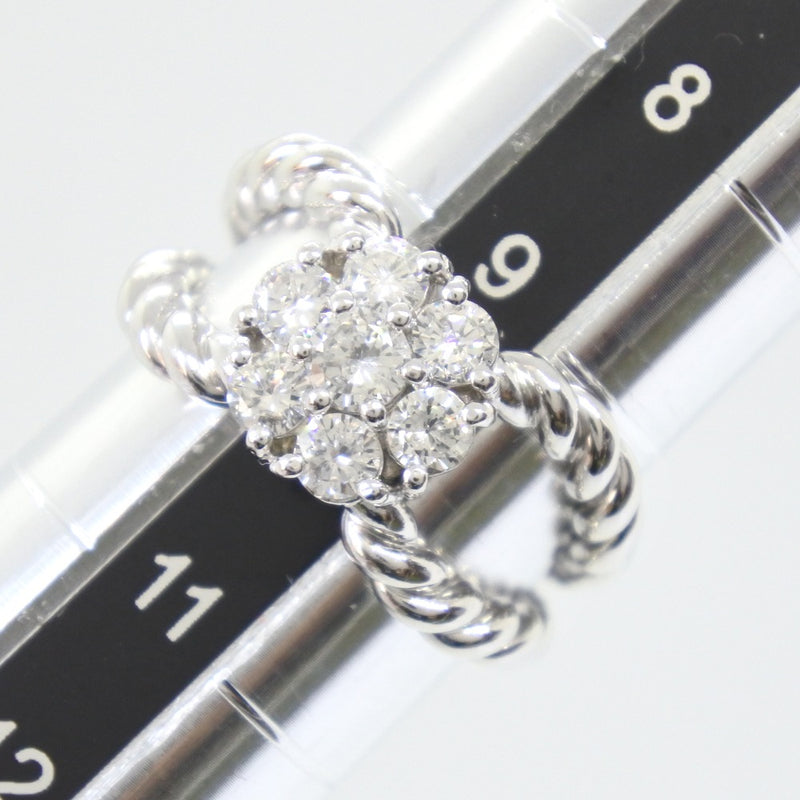 9.5号 リング・指輪
 Pt900プラチナ×ダイヤモンド 0.70刻印 約8.5g レディースAランク