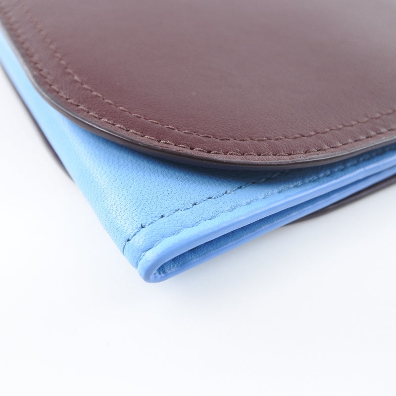 [Bottegaveneta]BOTTEGA VENETA Caso de tarjeta bicolor