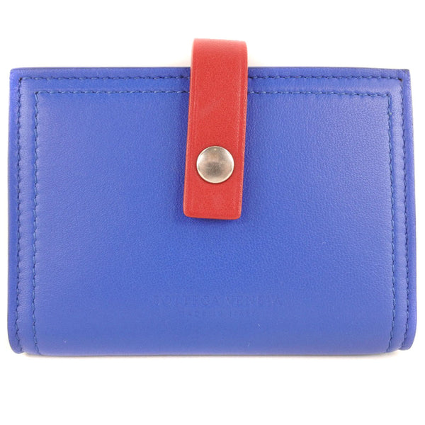 [Bottegaveneta]BOTTEGA VENETA Caso de tarjeta bicolor