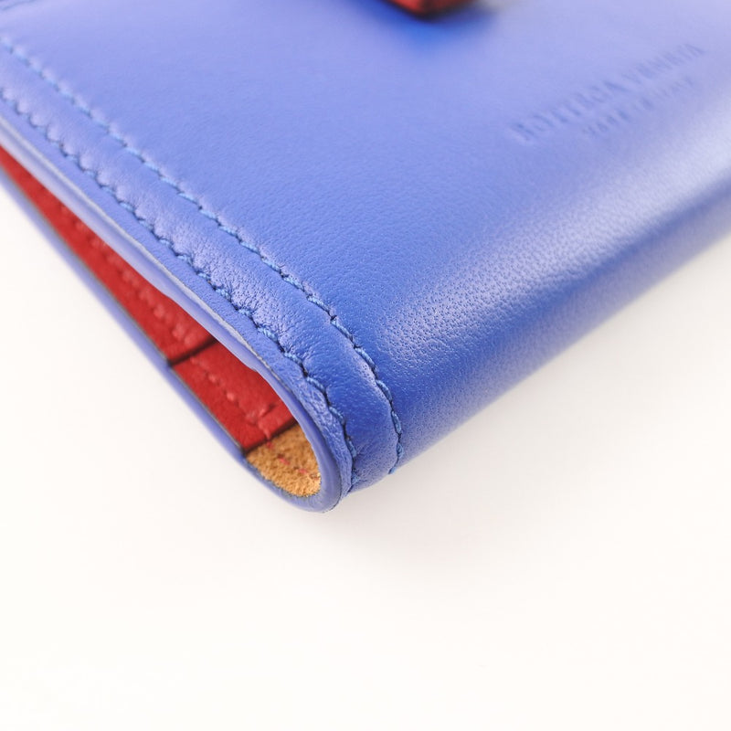 [Bottegaveneta]BOTTEGA VENETA Caso de tarjeta bicolor