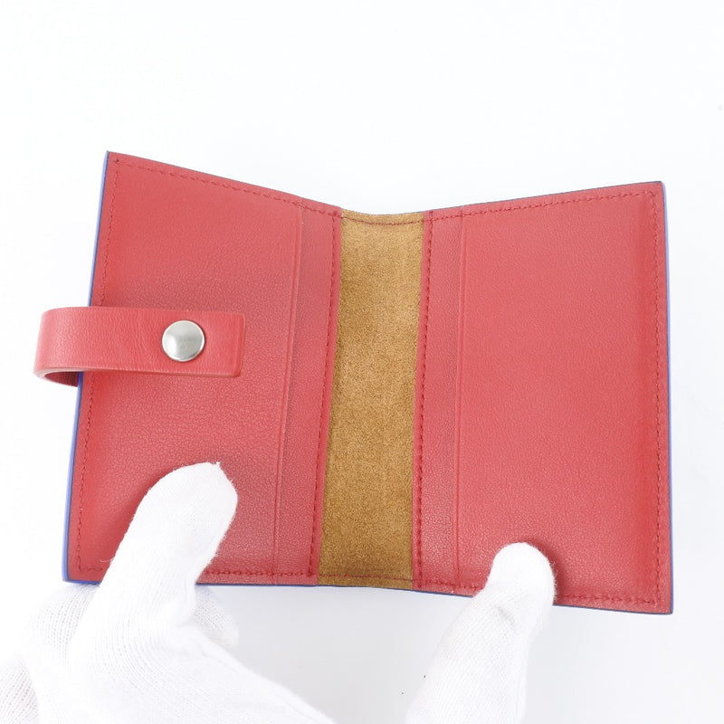 [Bottegaveneta]BOTTEGA VENETA Caso de tarjeta bicolor