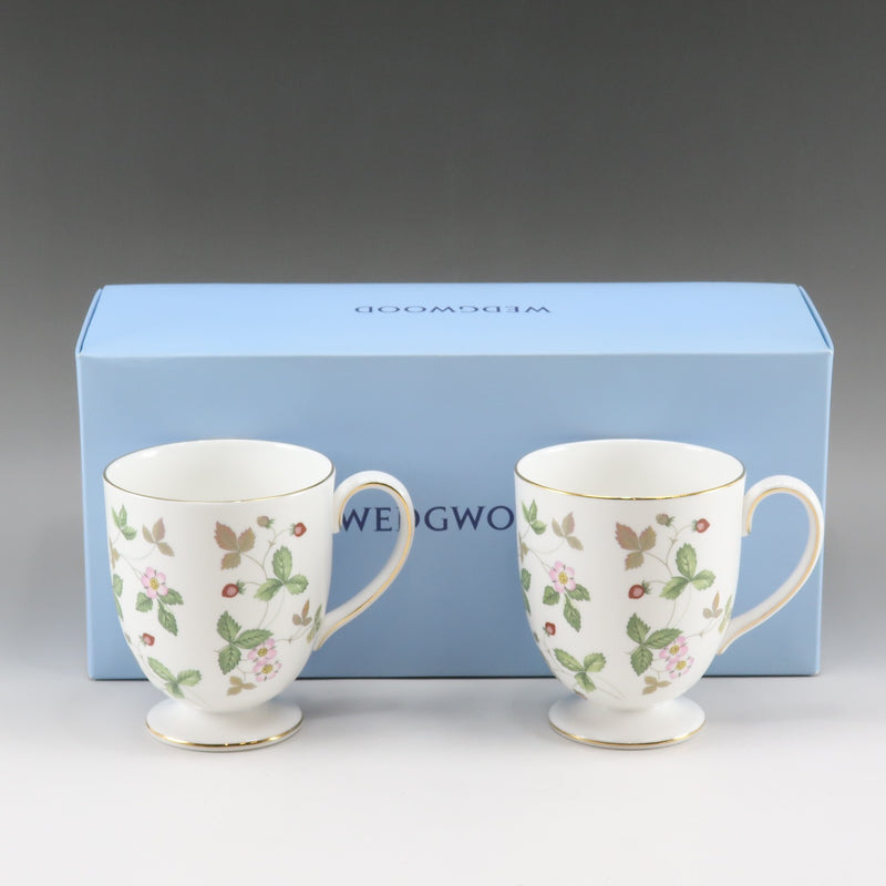 Wedgwood】ウェッジウッド ワイルド ストロベリー 食器 マグカップ×2