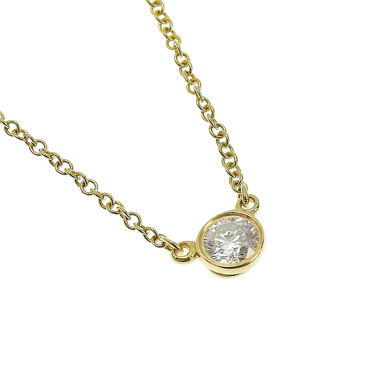 [Tiffany＆Co。]TIFFANY&Co. 在院子0.12ct项链上