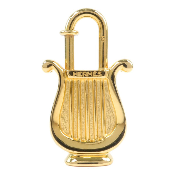 [HERMES] Hermes 
 Harp musical instrument cadena 
 1996 Gold plating HARP INSTRUMENT Unisex A+Rank