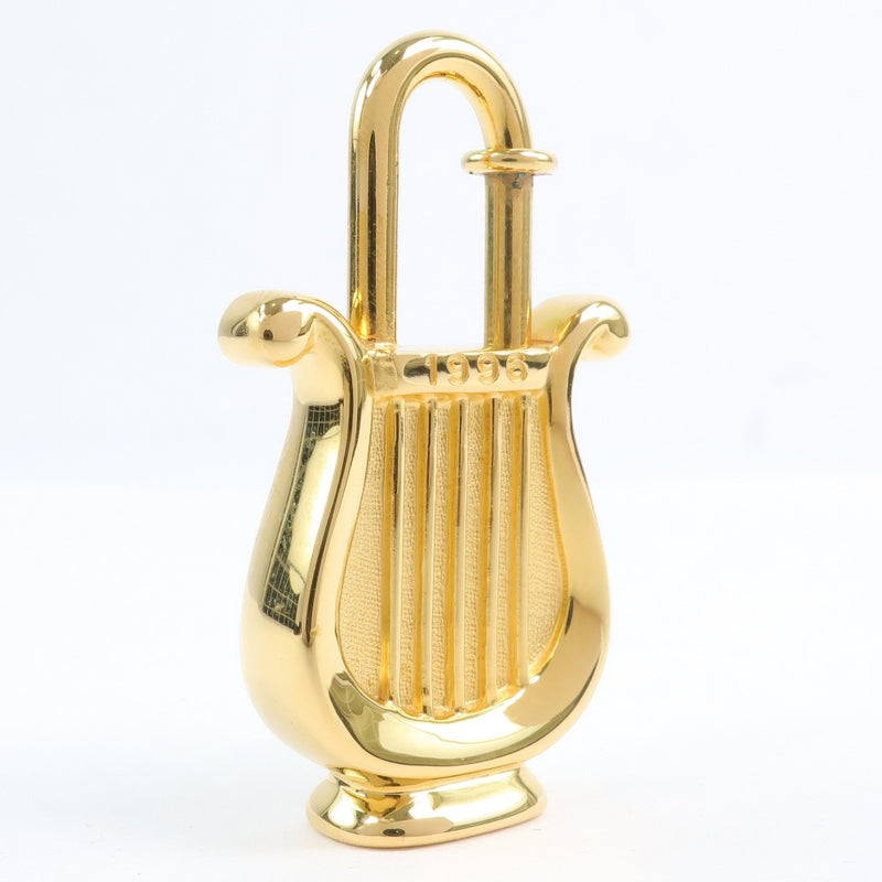 [HERMES] Hermes 
 Harp musical instrument cadena 
 1996 Gold plating HARP INSTRUMENT Unisex A+Rank