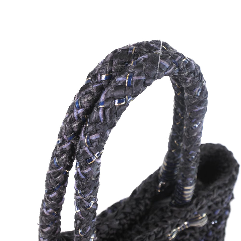 [Anteprima] Anteprima 
 Braided handbag 
 Ribbon wire code Black BRAID Ladies A Rank