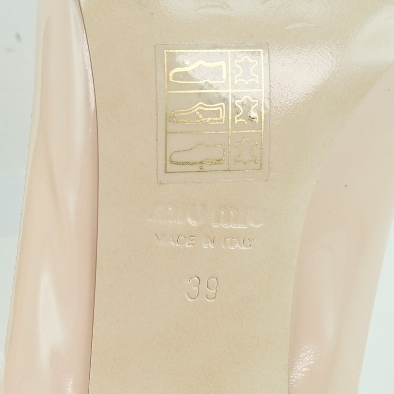 [MIUMIU] Miu Miu 
 pumps 
 Patent leather pink ladies