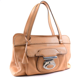 [TOD] TODS TOTE Bag Becerro Damas un rango