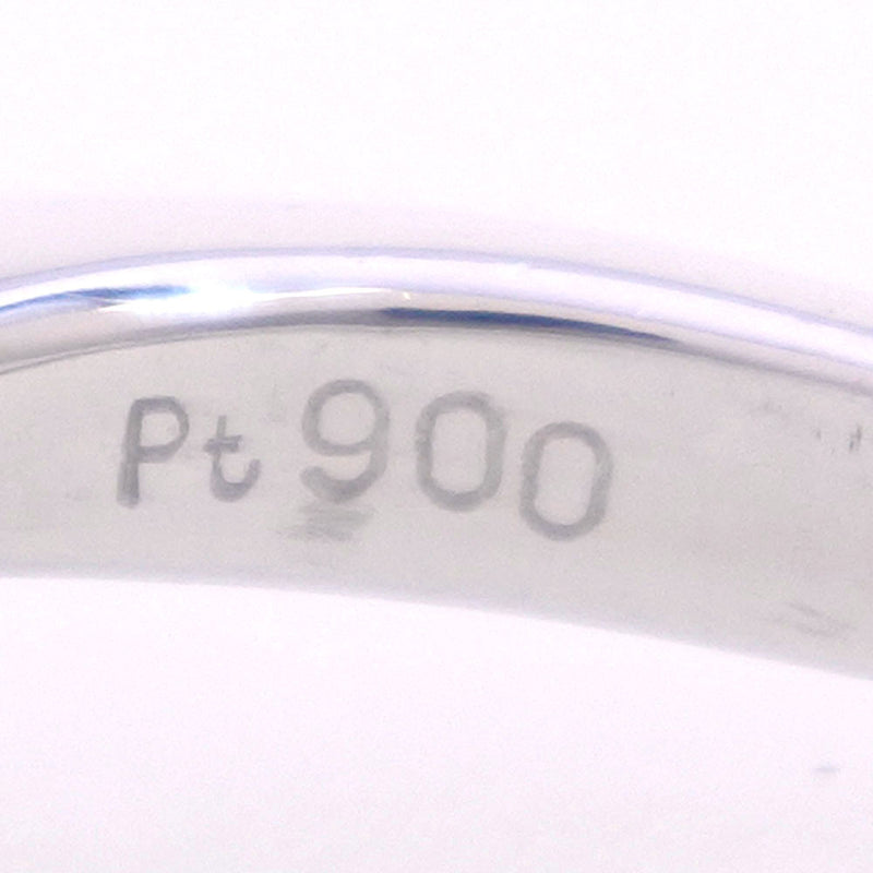 진주 크기 11.5 링 11.0 mm PT900 플래티넘 X Black Pearl (Black Cultured Pearl) x 다이아몬드 블랙 D0.13 스탬프 약. 8.4G Pearl Women 's SA 순위