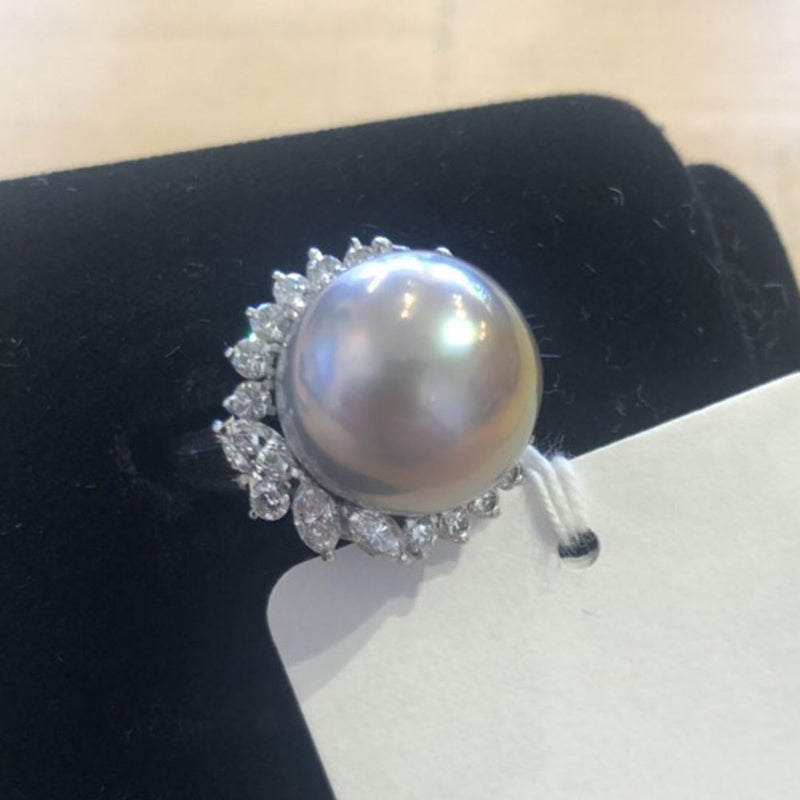 [타사키] 타사키 진주 반지 
 9 번