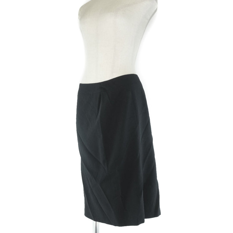 [CHANEL] Chanel 
 Skirt 
 P24940V08903 Wool Black Ladies