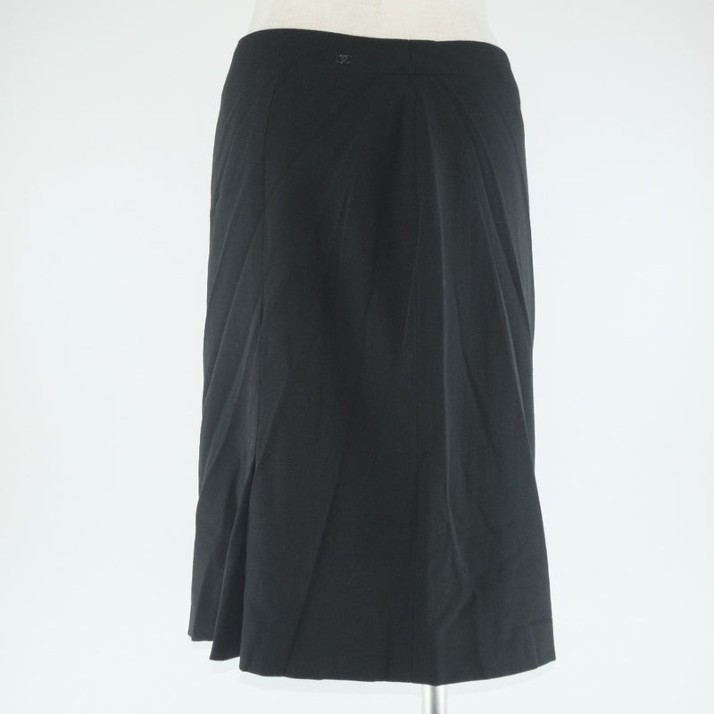[CHANEL] Chanel 
 Skirt 
 P24940V08903 Wool Black Ladies