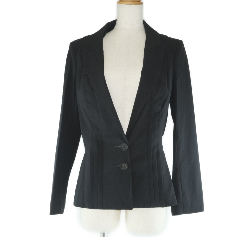 [Dior] Christian Dior 
 맞춤형 재킷 
 양모 검은 여자 A 순위