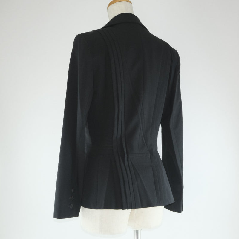 [dior]克里斯蒂安·迪奥（Christian Dior） 
 量身定制的外套 
 羊毛黑人女士A级