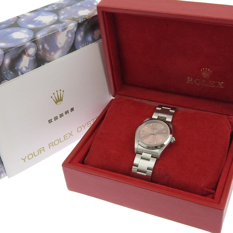 【ROLEX】ロレックス オイスターパーペチュアル 腕時計
 77080 自動巻き