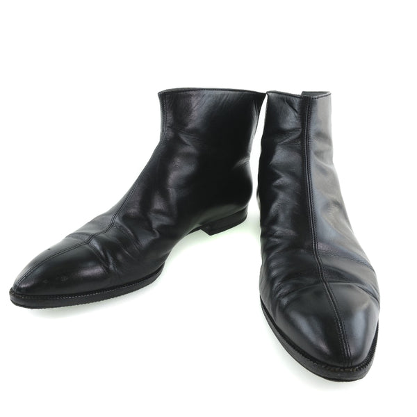 [HERMES] Hermes 
 short boots 
 Calf Black Short Ladies