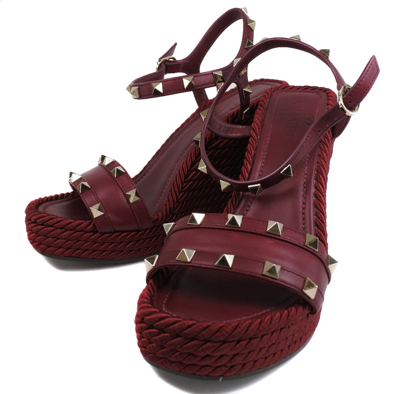 【VALENTINO GARAVANI】ヴァレンチノ ガラヴァーニ ウェッジソール サンダル
 SW2S0K08