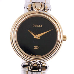 GUCCI] Gucci 4500L watch Stainless Steel Gold Quartz Analog  display picture 2