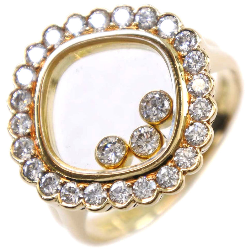 【Chopard】ショパール ハッピーダイヤ リング・指輪
 13号