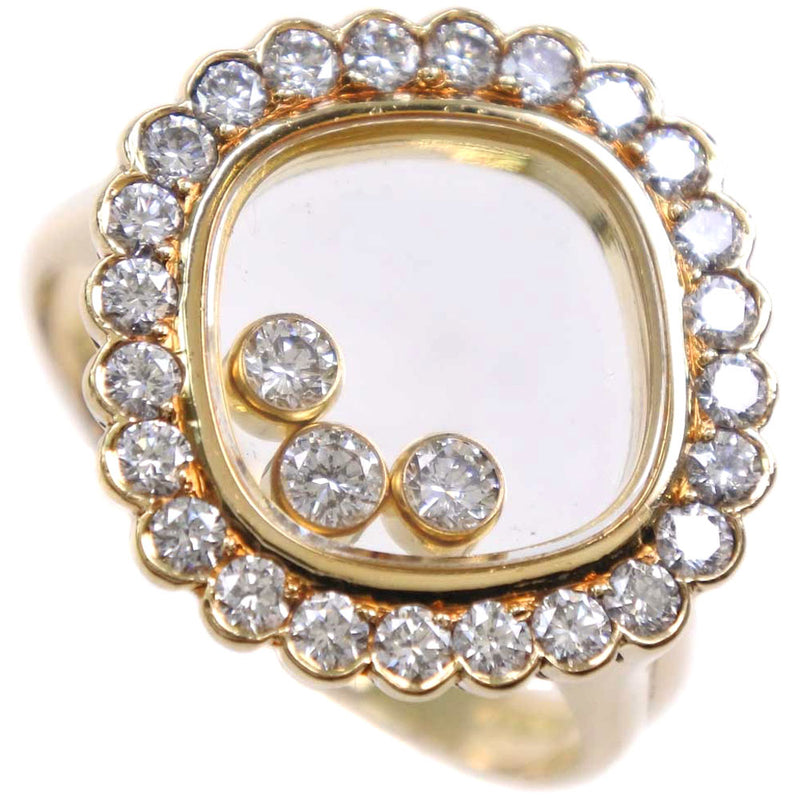 【Chopard】ショパール ハッピーダイヤ リング・指輪
 13号