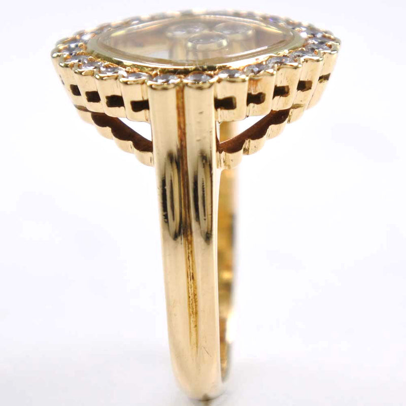 【Chopard】ショパール ハッピーダイヤ リング・指輪
 13号