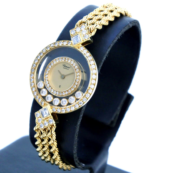 【Chopard】ショパール ハッピーダイヤ 腕時計
 クオーツ