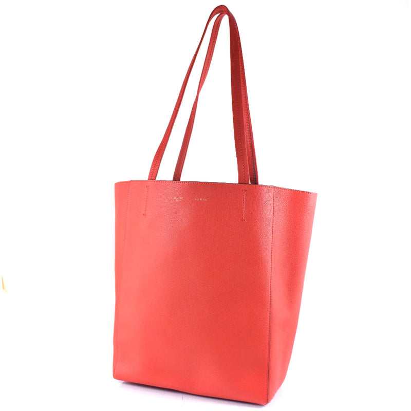 [Celine] Celine 
 Caba face tote bag 
 With pouch 175543 YNF 27SX Calf red Hippo Phantom Ladies SA Rank