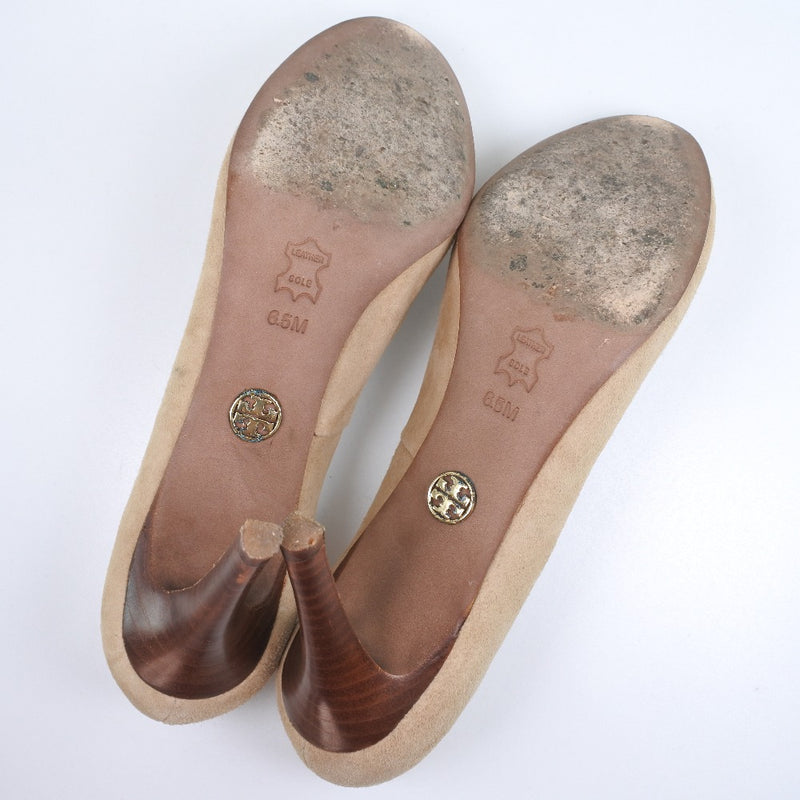 [Tory Burch] Tory Burch Mabel 85mm 펌프 펌프 Swed Glay Beige 295 Beige Mabel 85mm 펌프 숙녀