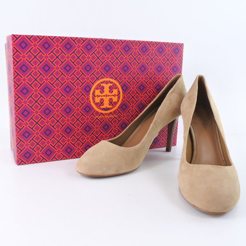 [Tory Burch] Tory Burch Mabel 85mm 펌프 펌프 Swed Glay Beige 295 Beige Mabel 85mm 펌프 숙녀