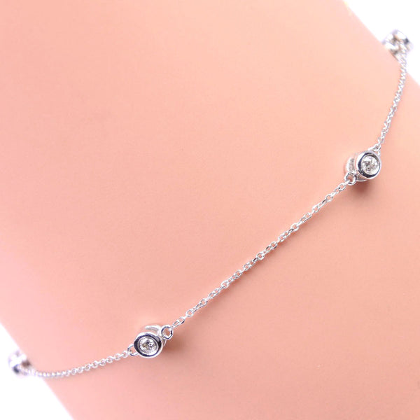 5p 다이아몬드 Bracelet