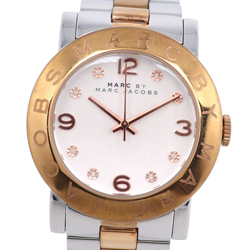 Marc jacobs two tone watch best sale