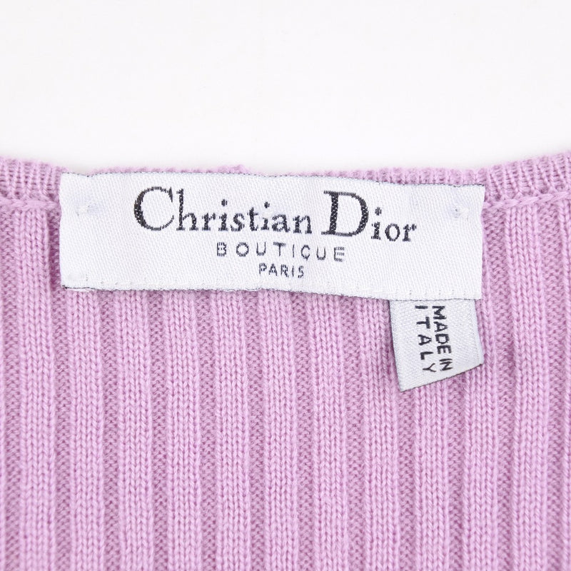 [Dior] Christian Dior 
 스웨터 
 면 자주색 숙녀 A 순위