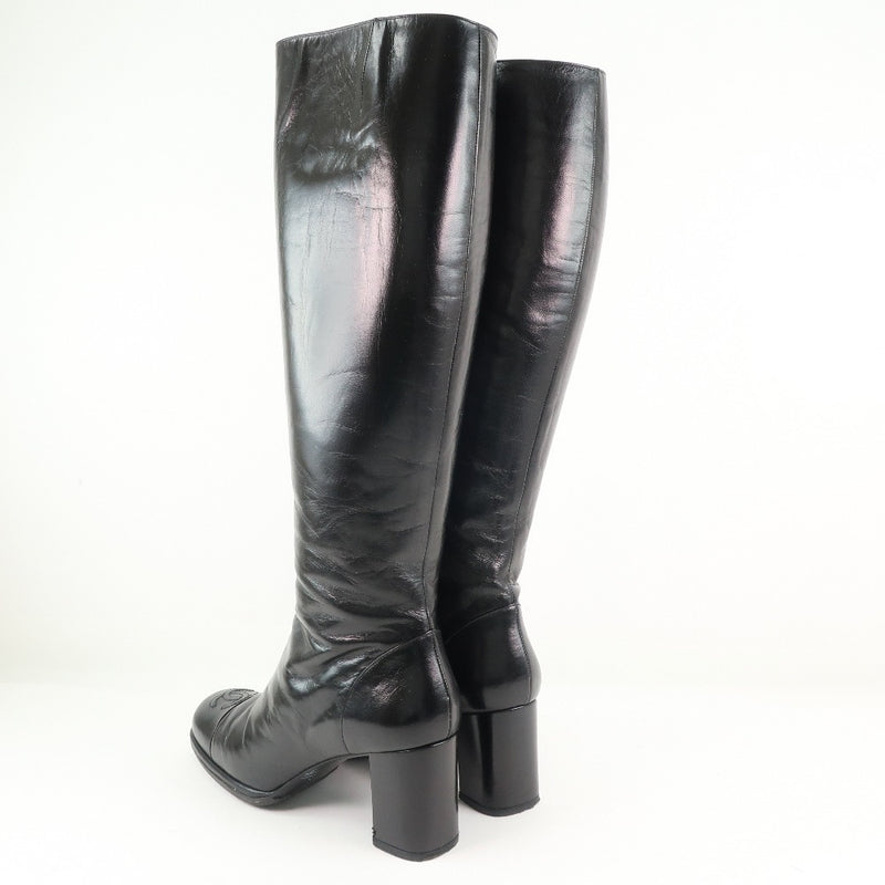 [CHANEL] Chanel 
 Boots 
 Coco Mark Calf Ladies