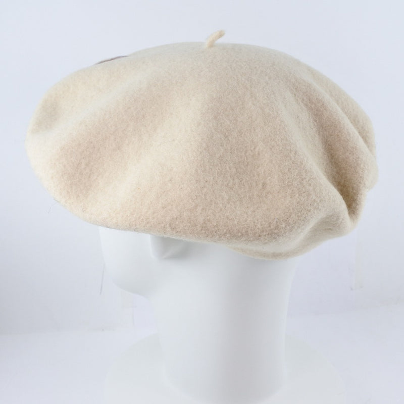 [CHANEL] Chanel Beret Hat Other Hat Wool Wheel Wheel Beret Ladies