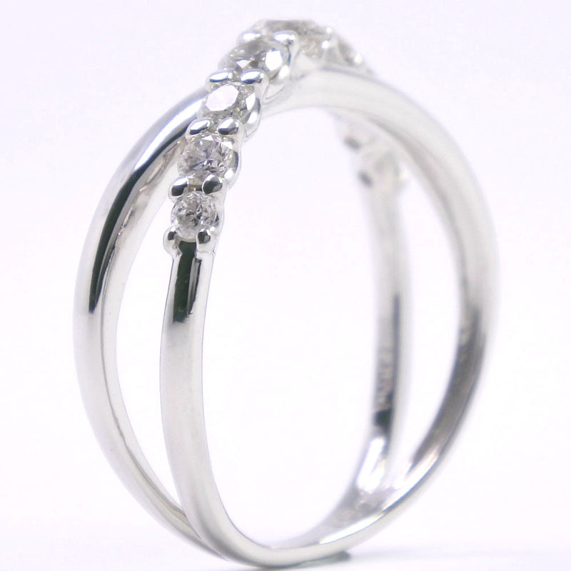 11号 リング・指輪 Pt900プラチナ×ダイヤモンド 0.50刻印 約3.6g レディースA-ランク – KYOTO NISHIKINO