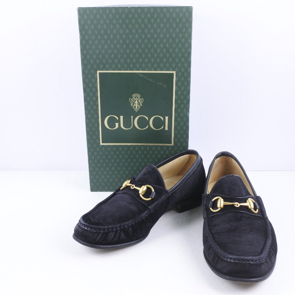 gucci グッチ スウェード ローファー ホースビット 38 24.5 楽天市場】【中古】 GUCCI （グッチ） ﾛｰﾌｧｰ ホースビット スウェード
