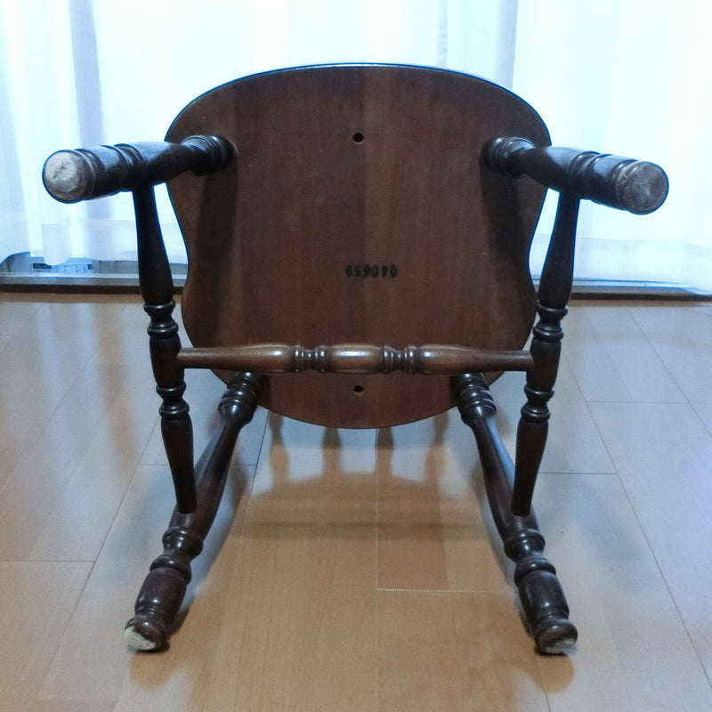 키츠키 식당 의자 가구 
 HIDA 산업 의자 의자 솔리드 나무 천연 나무 2 고객 세트 딱따구리 식당 의자 _
