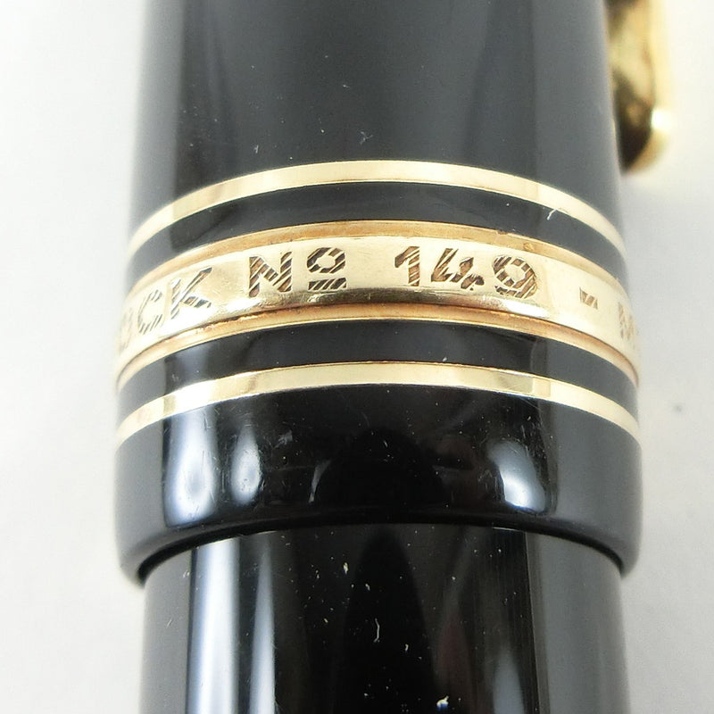 [Montblanc] Montblanc 
 Meisterstuck No. 1.49亿年 
 笔尖提示14c树脂金色金色meisterstuck No.149
