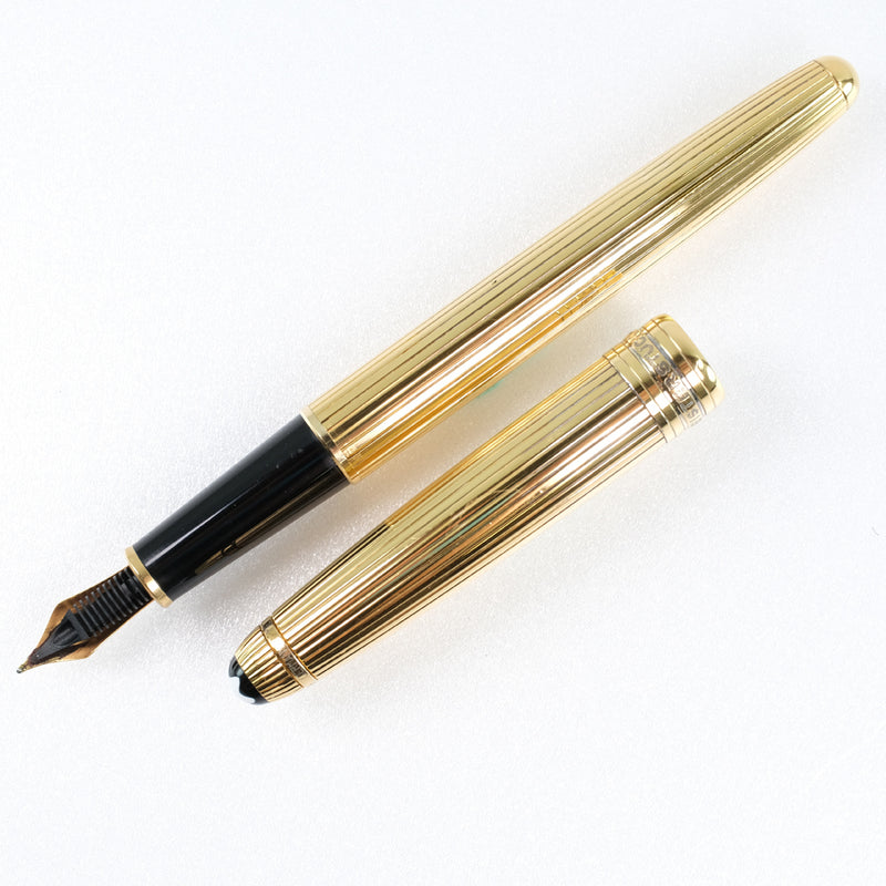 [MONTBLANC] Montblanc 
 Meisterstuck Solity Vermille Classic Fountain Pen 
 Pen tip 18K (750) Silver 925 Meisterstück Solitaire Vermeil Classic Unisex