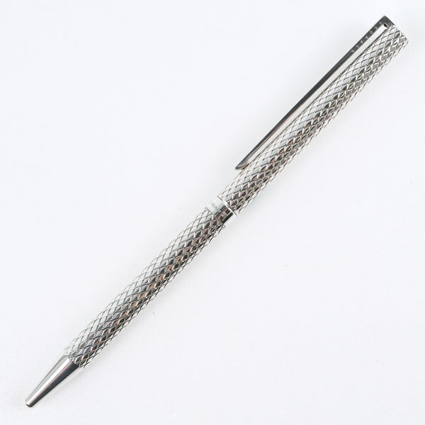 [Dupont] Dupon 
 Twist Ball Pen Ball Pen 
× Silver Plated Silver Color Twisted Ballpoint Pen