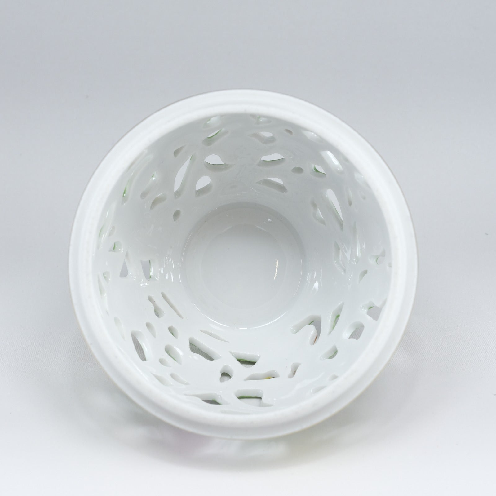 HEREND】ヘレンド ファンタジー 透かしボンボン入れ 食器 6213/C