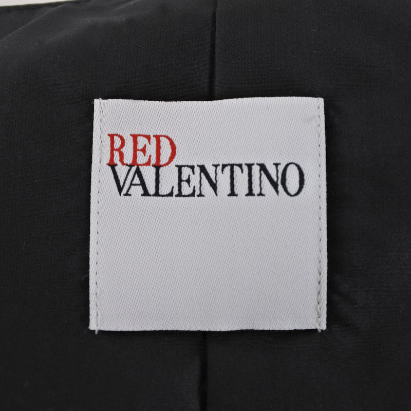 [红色瓦伦蒂诺]红色瓦伦蒂诺 
 一块 
 丝绸X聚酯黑色USA02雕刻女士A+等级