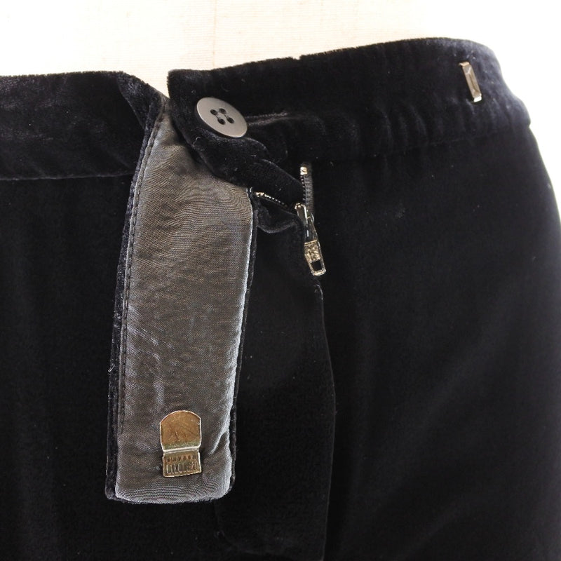 [ARMANI] Emporio Armani 
 Best/pants setup 
 M8P6400/M8J0200 Black 40/38 engraved VEST/PANTS Ladies A-Rank