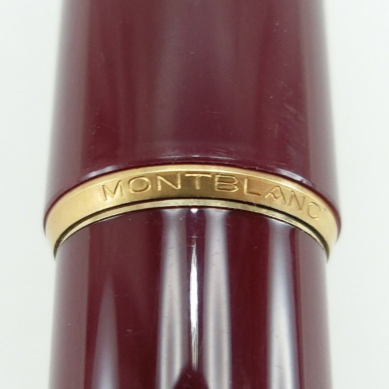 [Montblanc] Montblanc 
 골동품 미사용 분수 펜 
 알 수없는 수지 기반 골동품 미사용 랭크