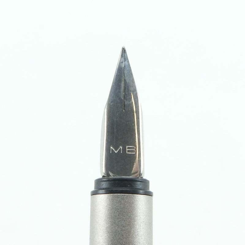 [Montblanc] Montblanc 
 귀족 분수 펜 
 카트리지 컨버터 이중 사용 스테인레스 스틸 귀족 유니젠 A+순위