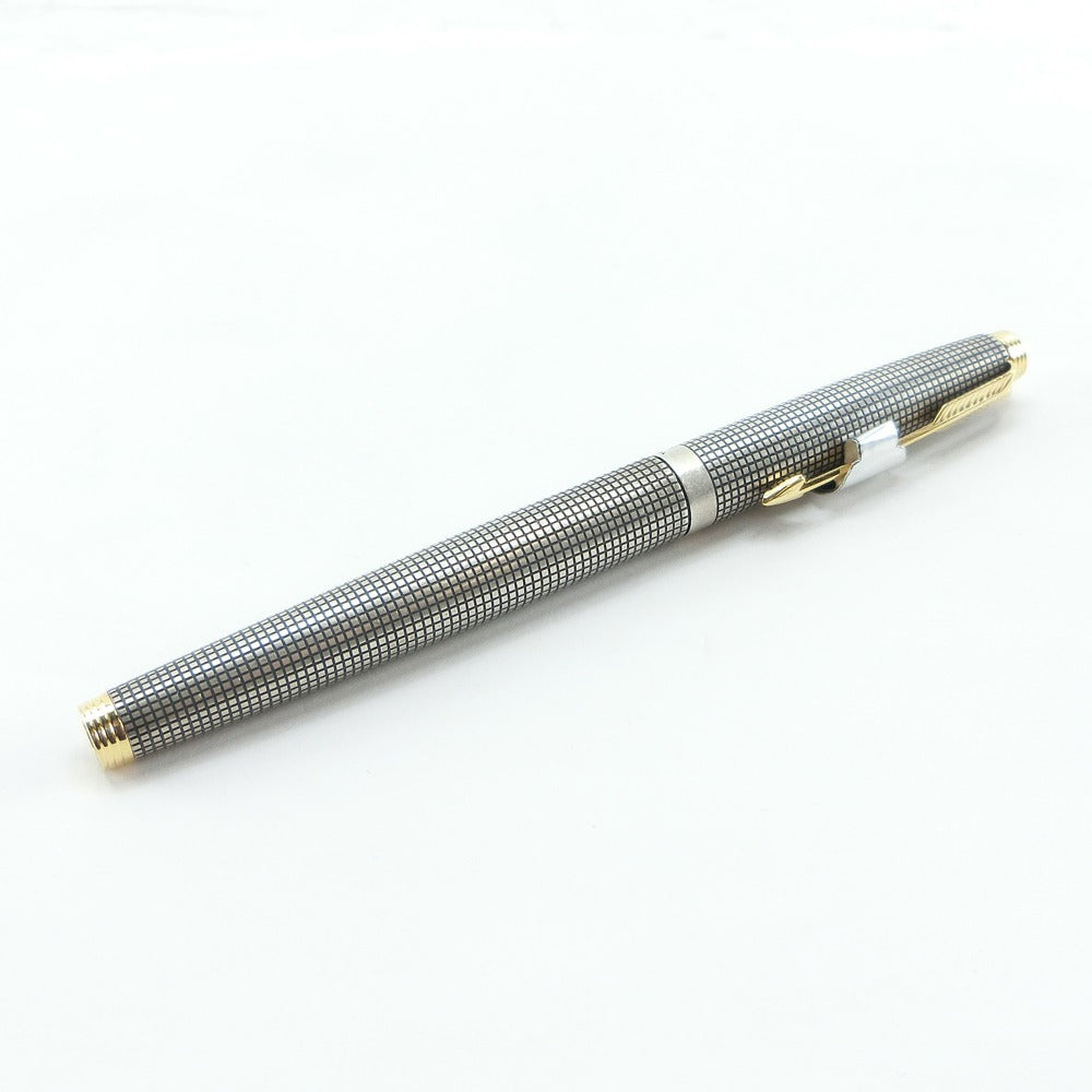 【PARKER】パーカー パーカー75 シズレ 万年筆 ペン先 14K カートリッジ・コンバーター両用 スターリングシルバー Parker –  KYOTO NISHIKINO