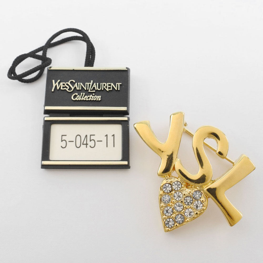 お値下げ中イブサンローラン ブローチ YVES SAINT LAURENT】イヴ・サンローラン ブローチ – NISHIKINO